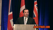 Hon. Jason Kenney at the 2010 Paul Yuzyk Award ceremony