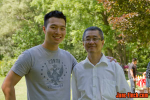 Paul Nguyen with VAT executive director Minh Do