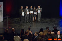 2011 Canadian Ethnic Media Association awards - Roman Brytan, Thien Huynh, Mohsin Abbas, Sue Chun and Ahmad Marouf