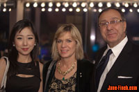2011 Canadian Ethnic Media Association awards - Sue Chun, Madeline Ziniak, Dr. Ayman Al-Yassini
