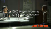 Sue Chun on CBC Metro Morning