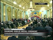 Diamond Jubilee Medal ceremony - Rideau Hall