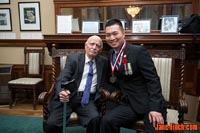 Robert Sargent and Paul Nguyen at the 2012 Ethnic Press and Media Council of Canada Awards