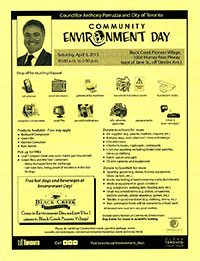 Community Environment Day Flyer