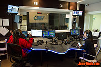 G98.7 FM host Jemeni G interviews Sue Chun