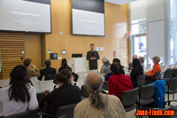 Paul Nguyen speaks at the Healthier Cities & Communities Symposium