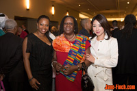 Sue Chun with fellow YWCA award recipient Dr. Akua Benjamin