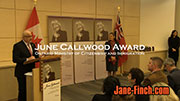 June Callwood Award