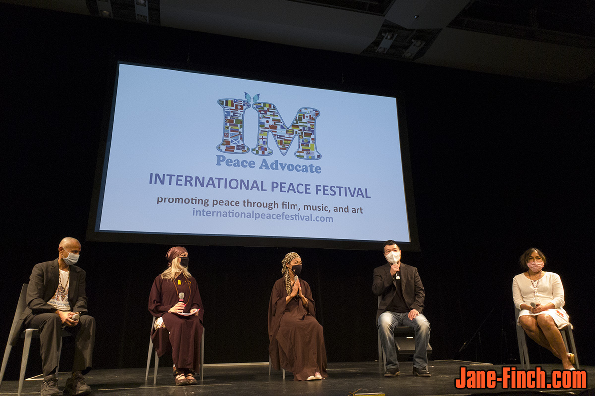 Paul Nguyen joins a discussion panel at the 2nd annual International Peace Festival
