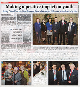 Etobicoke Guardian - Rotary Youth Impact Awards