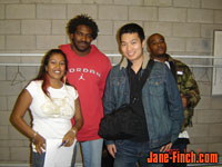 Sabrina Gopaul, Mark Simms, Paul Nguyen and Chris Williams