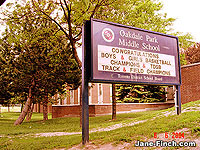 Oakdale Sign