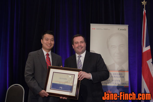 Paul Nguyen, Honourable Jason Kenney, Minister of Citizenship, Immigration and Multiculturalism